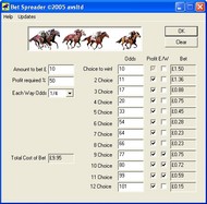 Betspreader screenshot